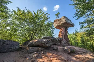 Images Dated 18th September 2018: Teufelstisch, Devils Table, Hinterweidenthal, Wasgau, Palatinate Forest