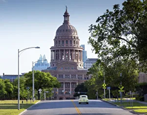 Images Dated 14th June 2017: Texas, Austin, Texas State Capitol Building, Congress Avenue, National Register Of