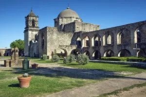 Images Dated 7th August 2017: Texas, San Antonio, Mission San Jose, Founded in 1720 By The Spanish To Spread