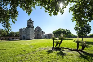 Images Dated 7th August 2017: Texas, San Antonio, Mission San Jose, Founded in 1720 By The Spanish To Spread