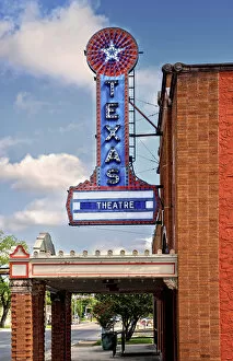 Images Dated 14th June 2017: Texas, Seguin, Texas Theatre, 1931, Restored