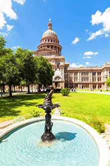 Places Prints: Texas State Capitol, Austin, Texas, USA