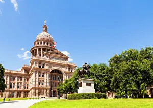 Places Prints: Texas State Capitol, Austin, Texas, USA