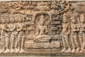 Thai carved stone reliefs, The Spice Route restaurant, Imperial Hotel, New Delhi, India Thai carved stone reliefs, The Spice Route restaurant, Imperial Hotel, New Delhi, India