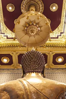 Wat Traimit Prints: Thailand, Bangkok, Chinatown, Wat Traimit, the Golden Buddha