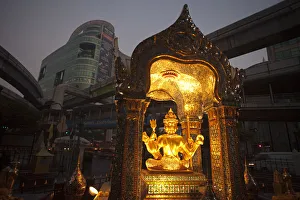 Thailand, Bangkok, Erawan Shrine