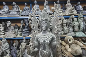 Thailand, Bangkok, Wat Phra Kaew Area, Antique Street Market on Maha Rat Road Thailand, Bangkok, Wat Phra Kaew Area, Antique Street Market on Maha Rat Road