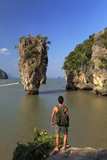 Thailand, Krabi Province, Ao Phang-Nga (Phang-Nga Bay), James Bond Island (Ko Khao
