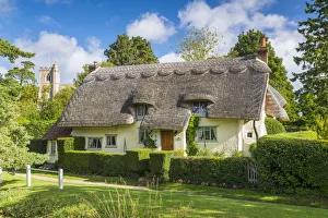 Essex Prints: Thatched Cottage, Arkesden, Essex, England
