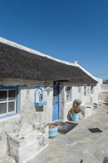 Thatched Roof Prints: Thatched cottage, Arniston, Overberg region, Western Cape, South Africa