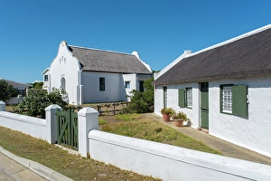 Thatched Roof Prints: Thatched cottage, Arniston, Overberg region, Western Cape, South Africa