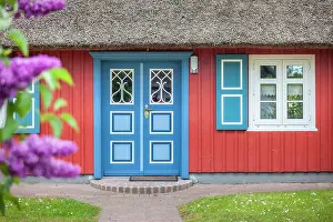 Baltic Sea Prints: Thatched cottage in Born am Darss
