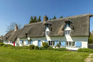 Thatched Cottages Barrington, Cambridgeshire, England