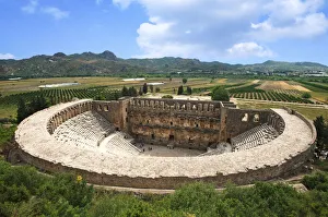 Sites Prints: Theatre of Aspendos, Turquoise Coast, Turkey