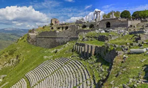 Images Dated 24th March 2016: Theatre of Pergamon, Bergama, Izmir Province, Turkey