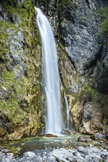 Theth Waterfall, Theth, The Accursed Mountains, Albania