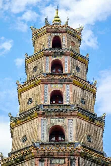 Images Dated 9th May 2019: Thien Mu Pagoda (Chua Thien Mụ), Huế