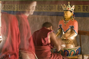 Southern Aisa Gallery: Thiksey Monastery, Thiksey, Ladakh, Jammu and Kashmir, India