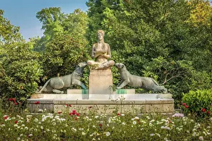 Bad Homburg Prints: Thirst fountain in the Jubilee Park