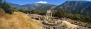 Tholos Temple, Sanctuary of Athena Pronaia, Delphi, Greece