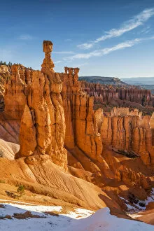 Images Dated 26th April 2022: Thors Hammer, Bryce Canyon National Park, Utah, USA