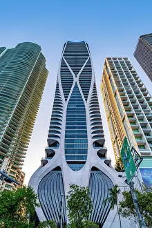 Miami Prints: One Thousand Museum High-rise Building by Architect Zaha Hadid