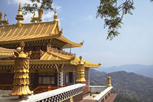 Images Dated 16th May 2013: Thrangu Tashi Yangtse Monastery inside Namobuddha complex, Dhulikhel, Kathmandu Valley
