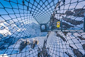 The Thrill Walk scenic trail, Birg, Berner Oberland, canton of Bern, Switzerland