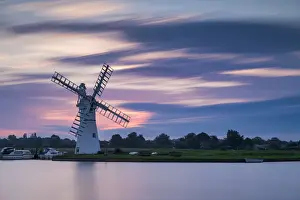Thurne Mill, Norfolk Broads National Park, England