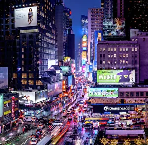 Times Square Prints: Times Square, Manhattan, New York City, New York, USA