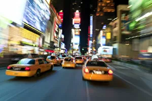 Blurred Motion Gallery: Times Square, Manhattan, New York, USA