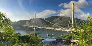 Images Dated 14th August 2017: Ting Kau Bridge, Tsing Yi, Hong Kong, China