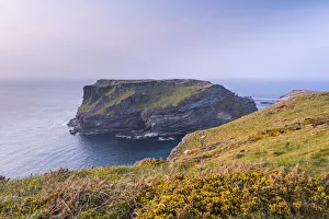 Tintagel Prints: Tintagel castle, Tintagel, Cornwall, England, UK