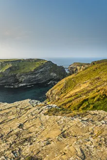 Tintagel castle, Tintagel, Cornwall, England, UK