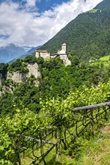 Images Dated 7th June 2018: Tirol Castle or Castel Tirolo, Tirolo - Tirol, Trentino Alto Adige - South Tyrol, Italy