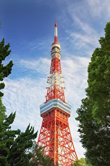 Kanto Prints: Tokyo Tower, Tokyo, Japan