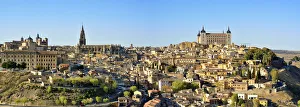 Images Dated 26th March 2019: Toledo in the evening, a Unesco World Heritage Site. Castilla la Mancha, Spain