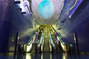 Artistic Gallery: Toledo Underground in Naples, Campania, Italy