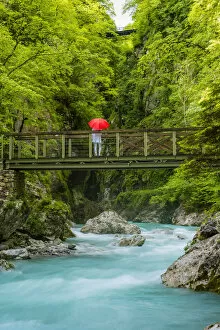 Images Dated 5th August 2016: Tolmin gorges, Triglav National Park, Slovenia, East Europe