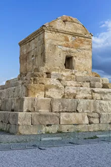 Iranian Gallery: Tomb of Cyrus the Great, 6th century BC, Pasargadae, Fars Province, Iran