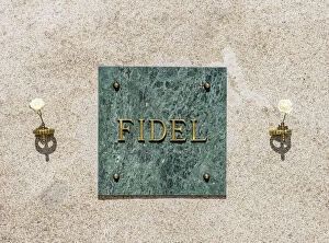 Communism Gallery: Tomb of Fidel Castro, Santa Ifigenia Cemetery, Santiago de Cuba