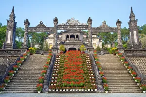 Tomb of Khai Dinh (Lang Khai Dinh), Huong Thuy District, Thua Thien-Hue Province, Vietnam