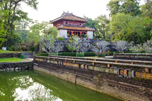 Tomb of Minh Mang (Lang Minh Mạng), Huong Tra District, Thua Thien-Hue Province, Vietnam