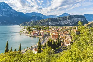 Images Dated 26th September 2017: Torbole, lake Garda, Trento province, Trentino-alto Adige, Italy