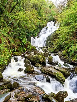 Torc Waterfall, Killarney National Park, County Kerry, Ireland