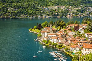 Torno, lake Como, Como province, Lombardy, Italy