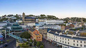 Harbourside Prints: Torquay town centre, Torbay, Devon, England