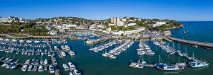 Images Dated 14th November 2019: Torquay town and marina, Torbay, Devon, England