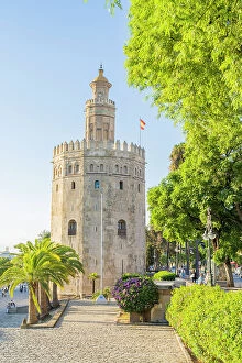 Images Dated 22nd May 2023: Torre del Oro, Seville, Andalusia, Spain