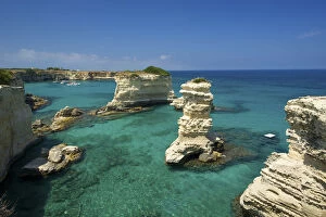 Images Dated 16th March 2015: Torre dell´Orso, Sant´Andrea, Salentine Peninsula, Apulia, Italy